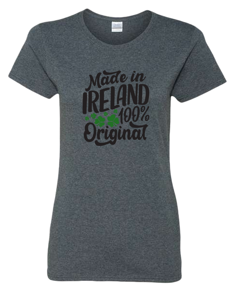 Made in Ireland 100% original t-shirt women st patrick's day t-shirt - Fivestartees