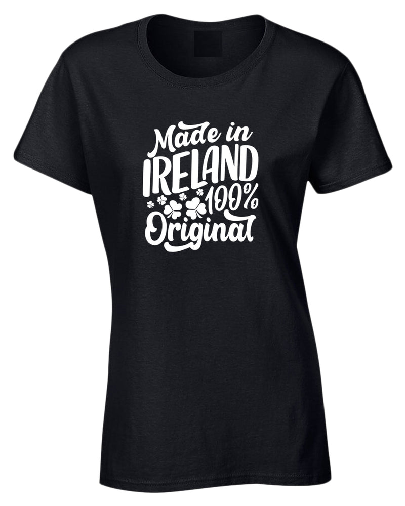 Made in Ireland 100% original t-shirt women st patrick's day t-shirt - Fivestartees