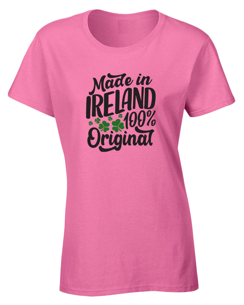 Made in Ireland 100% original t-shirt women st patrick's day t-shirt - Fivestartees