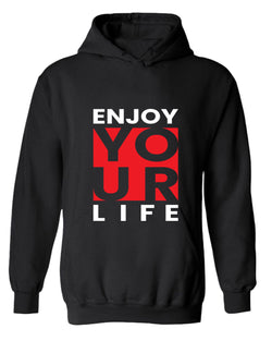 Enjoy your life hoodie, motivational hoodie, inspirational hoodies, casual hoodies - Fivestartees