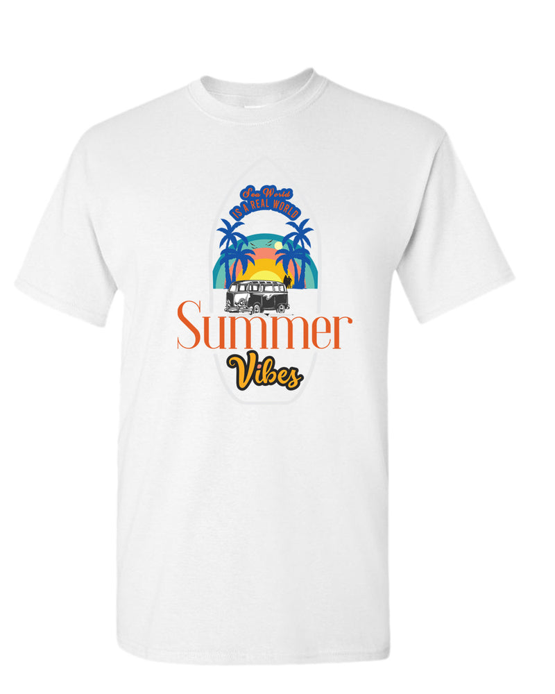 Sea world is a real world t-shirt, summer t-shirt, beach party t-shirt - Fivestartees