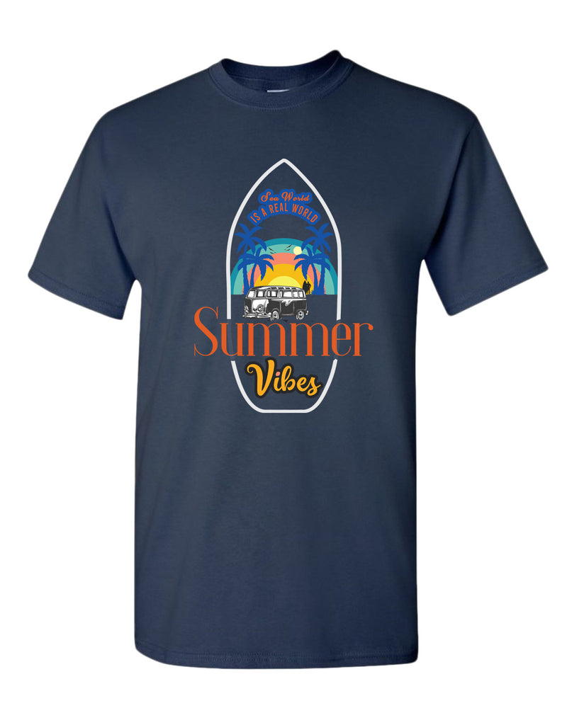 Sea world is a real world t-shirt, summer t-shirt, beach party t-shirt - Fivestartees
