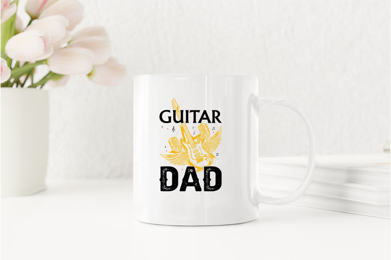 Guitar dad Coffee Mug, guitarist Coffee Mug - Fivestartees