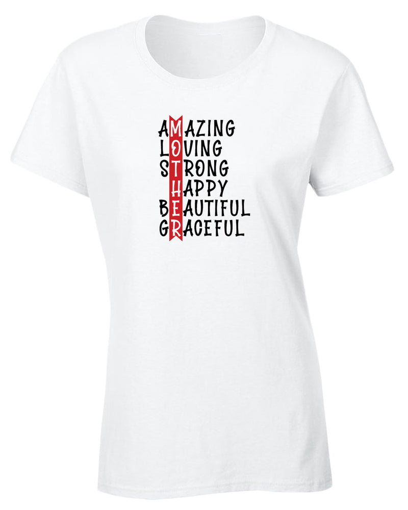 Amazing, loving strong beautiful mom t-shirt - Fivestartees