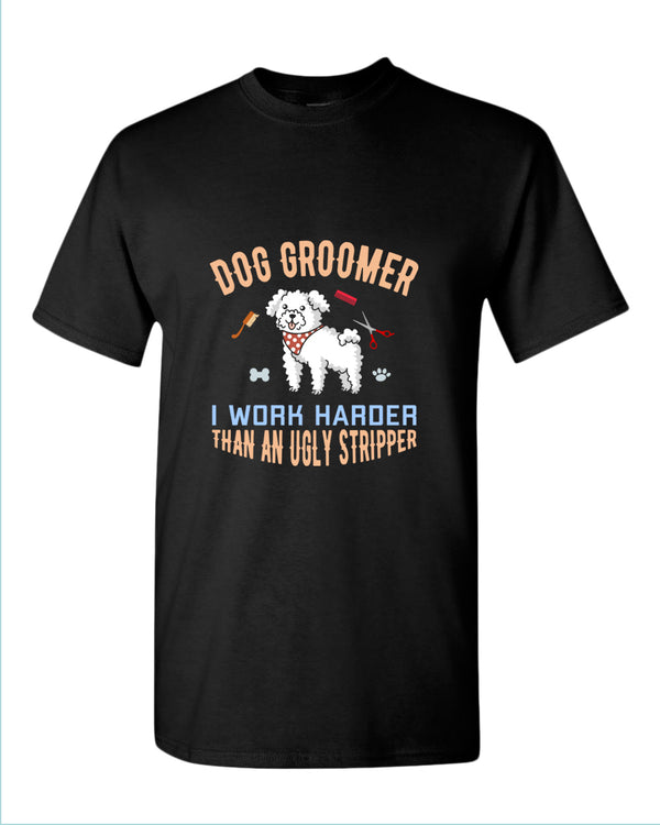 Dog groomer t-shirt, funny dog groomer tees - Fivestartees