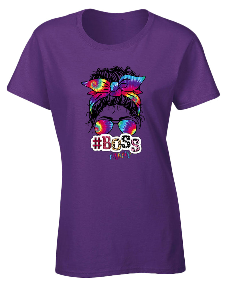 Boss mom T-shirt, Women t-shirt - Fivestartees