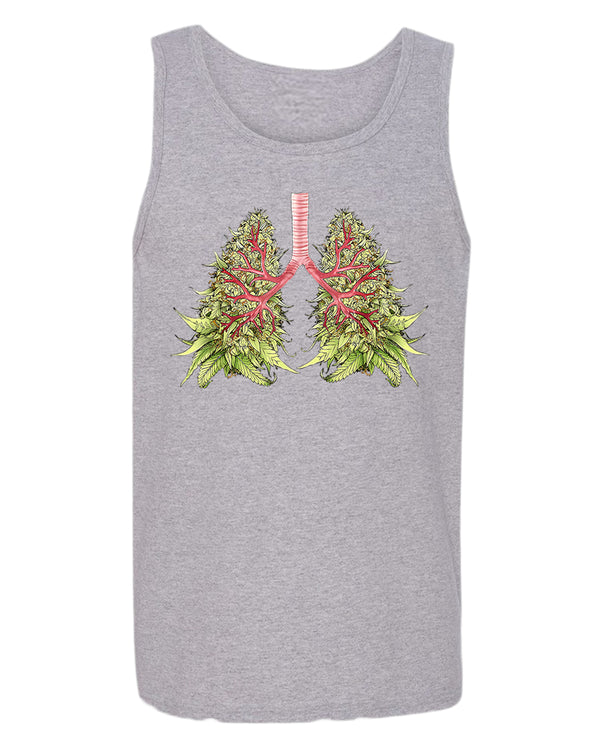 Lung leaf funny tank top - Fivestartees