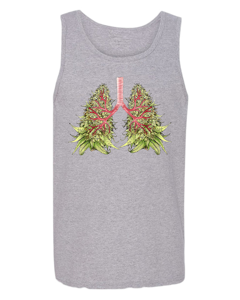 Lung leaf funny tank top - Fivestartees