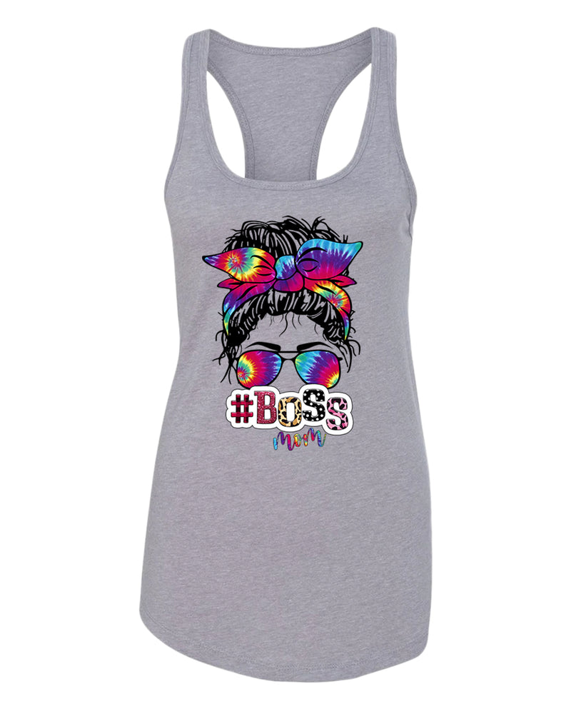 Boss mom tank top, Women tank top - Fivestartees