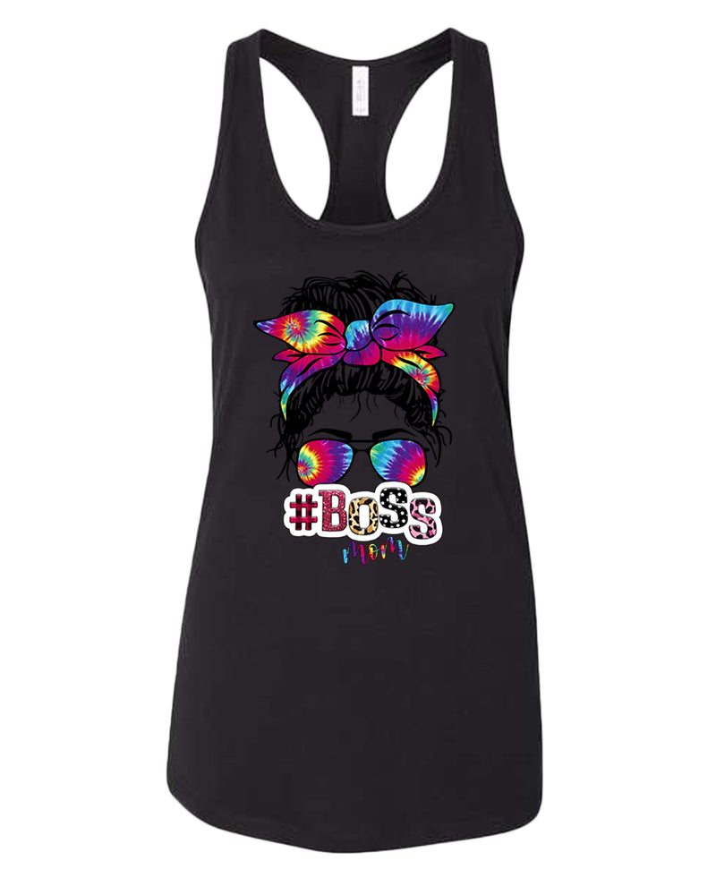Boss mom tank top, Women tank top - Fivestartees