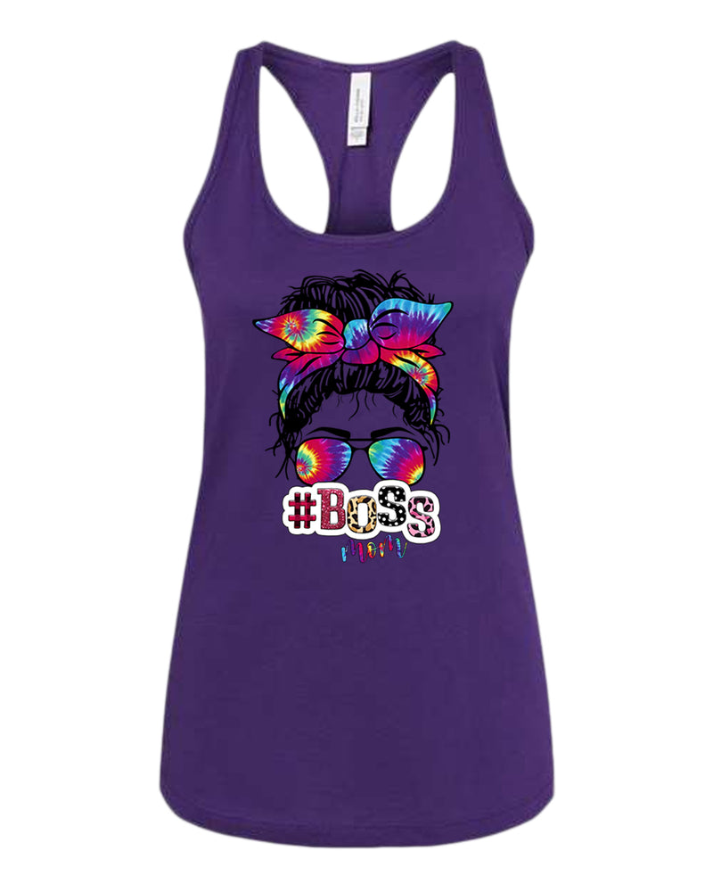 Boss mom tank top, Women tank top - Fivestartees