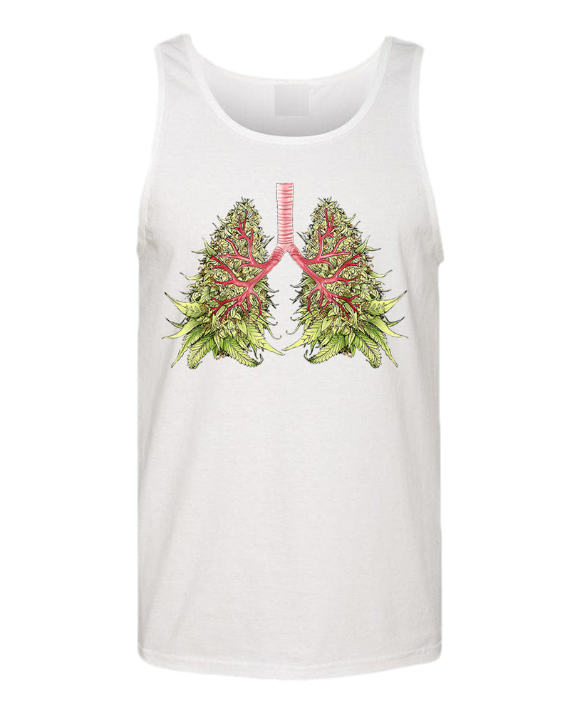 Lung leaf funny tank top - Fivestartees