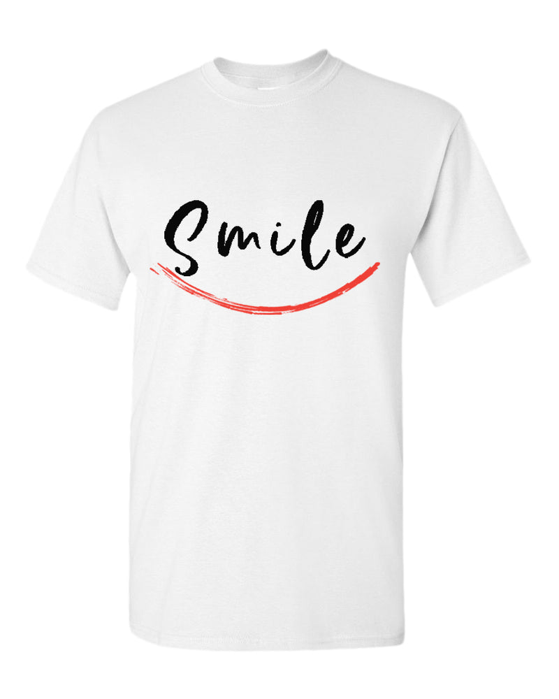 Smile t-shirt, motivational t-shirt, inspirational tees, casual tees - Fivestartees