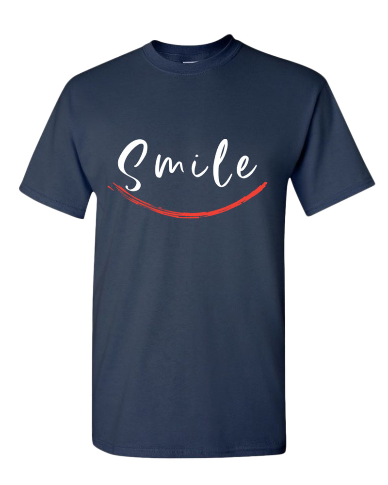 Smile t-shirt, motivational t-shirt, inspirational tees, casual tees - Fivestartees