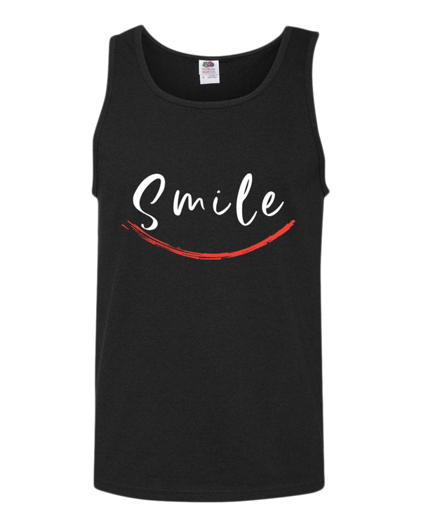 Smile tank top, motivational tank top, inspirational tank tops, casual tank tops - Fivestartees