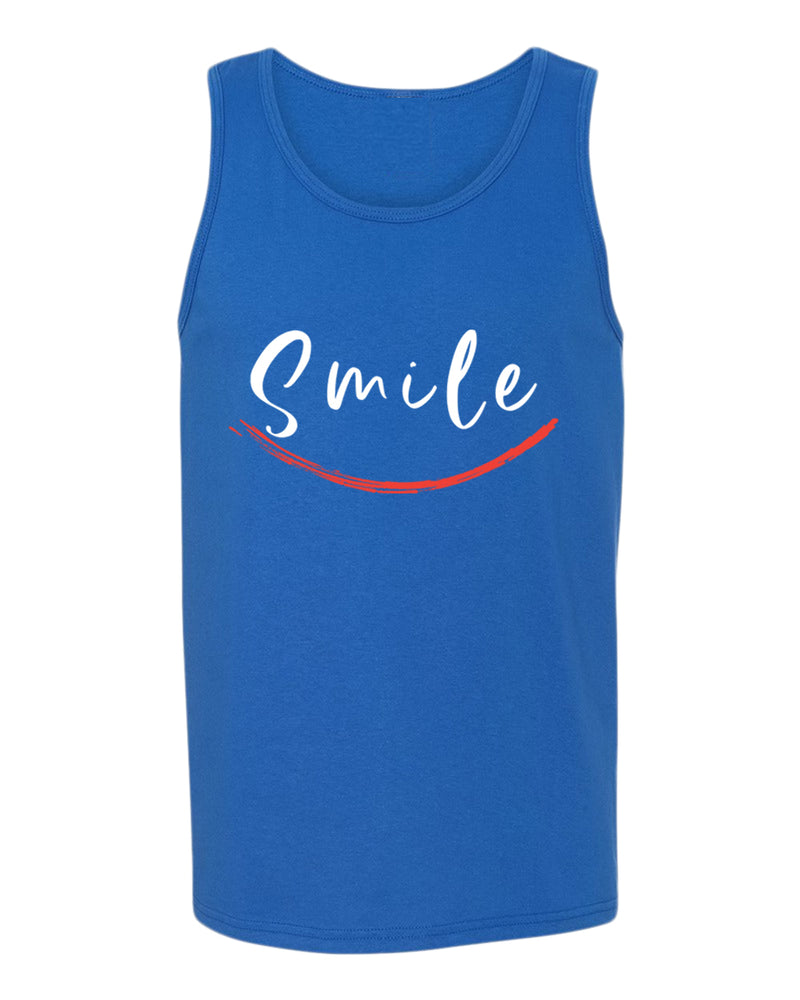 Smile tank top, motivational tank top, inspirational tank tops, casual tank tops - Fivestartees