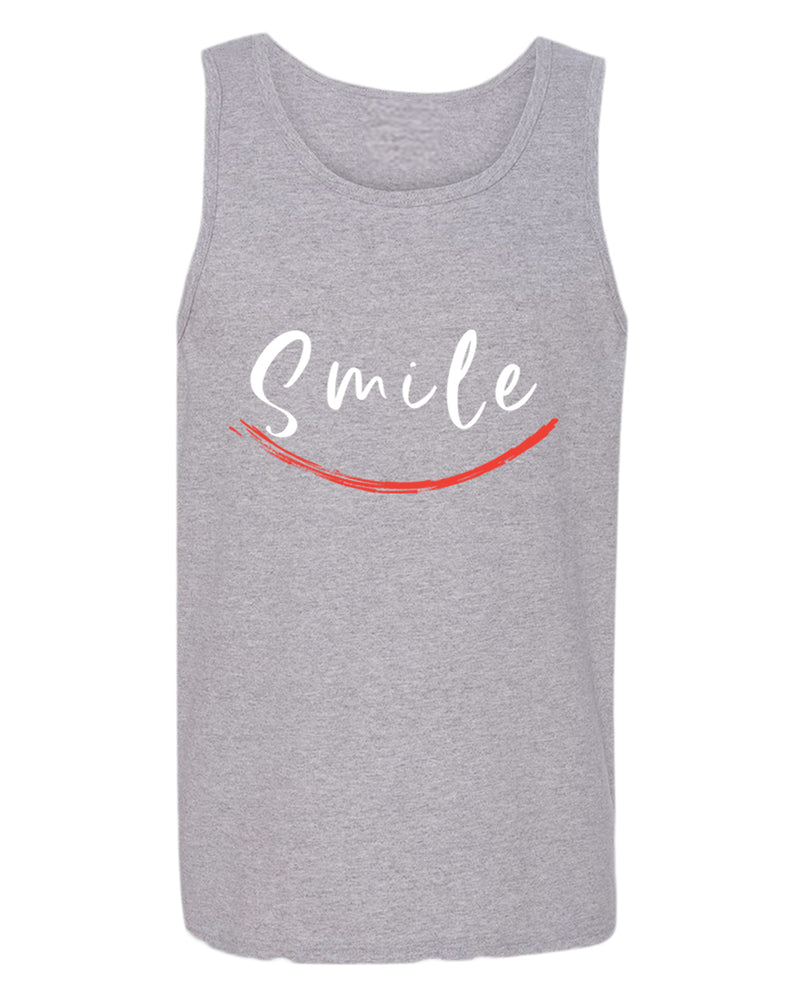 Smile tank top, motivational tank top, inspirational tank tops, casual tank tops - Fivestartees