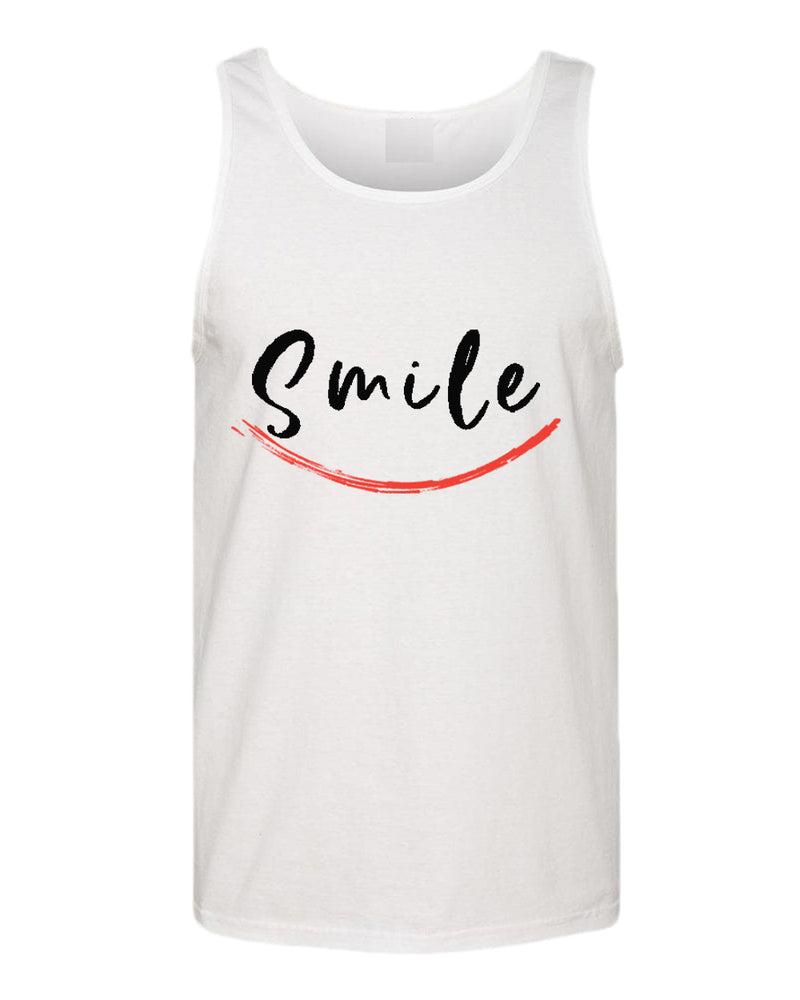Smile tank top, motivational tank top, inspirational tank tops, casual tank tops - Fivestartees