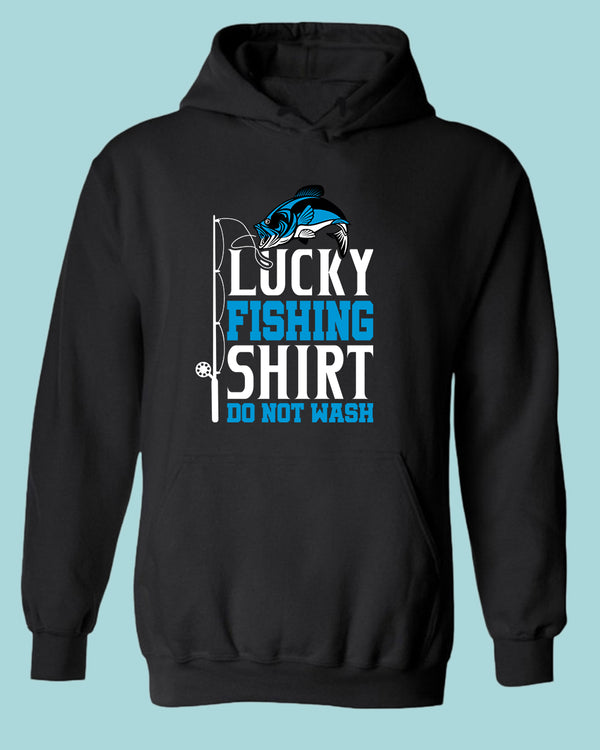 Lucky Fishing hoodie, Do not wash, funny fishing hoodie - Fivestartees