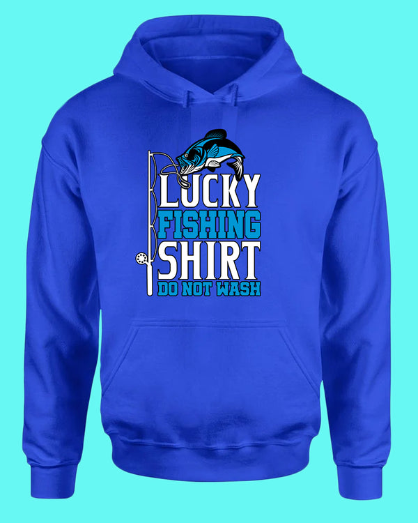 Lucky Fishing hoodie, Do not wash, funny fishing hoodie - Fivestartees