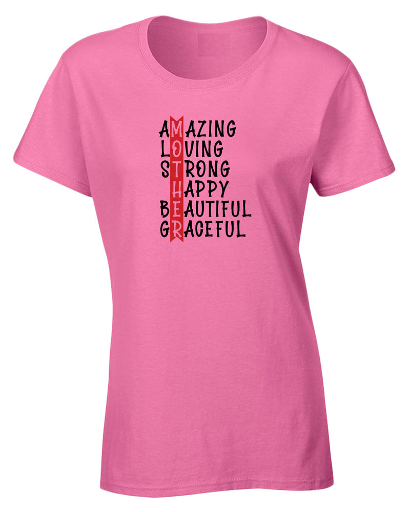 Amazing, loving strong beautiful mom t-shirt - Fivestartees
