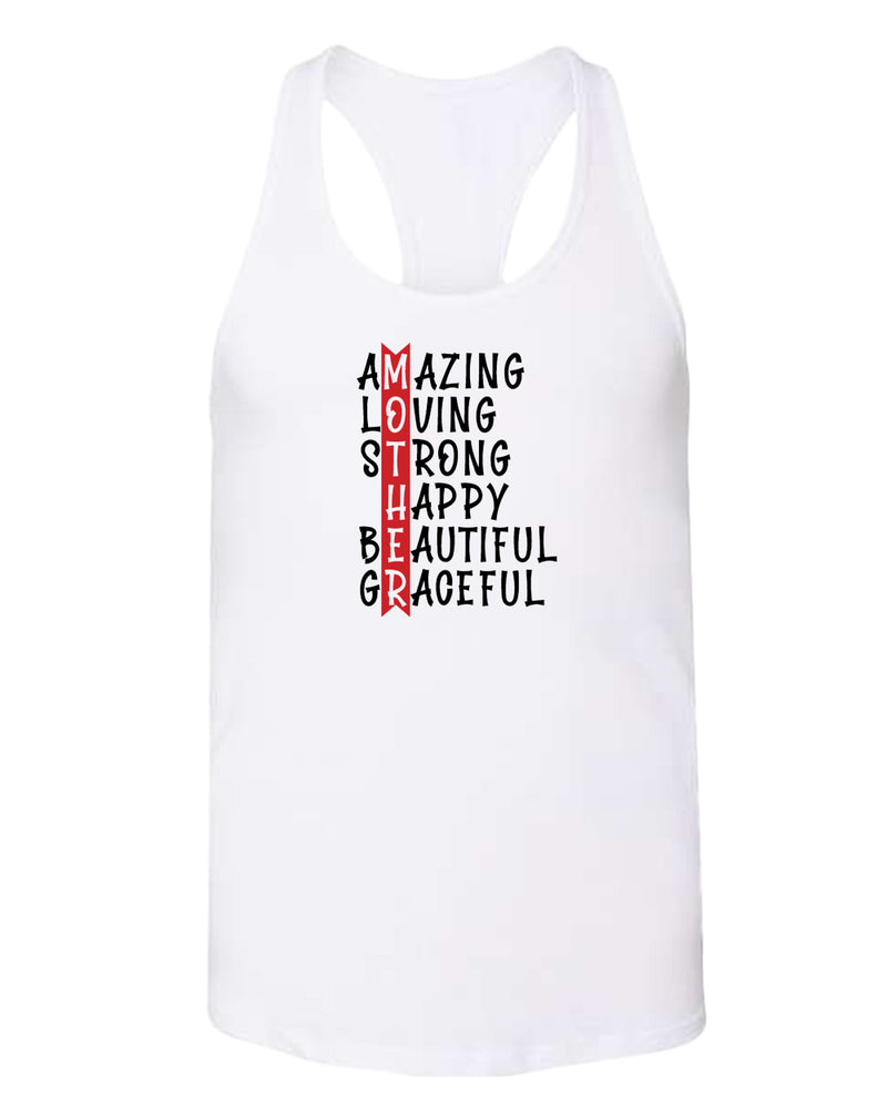 Amazing, loving strong beautiful mom tank top - Fivestartees