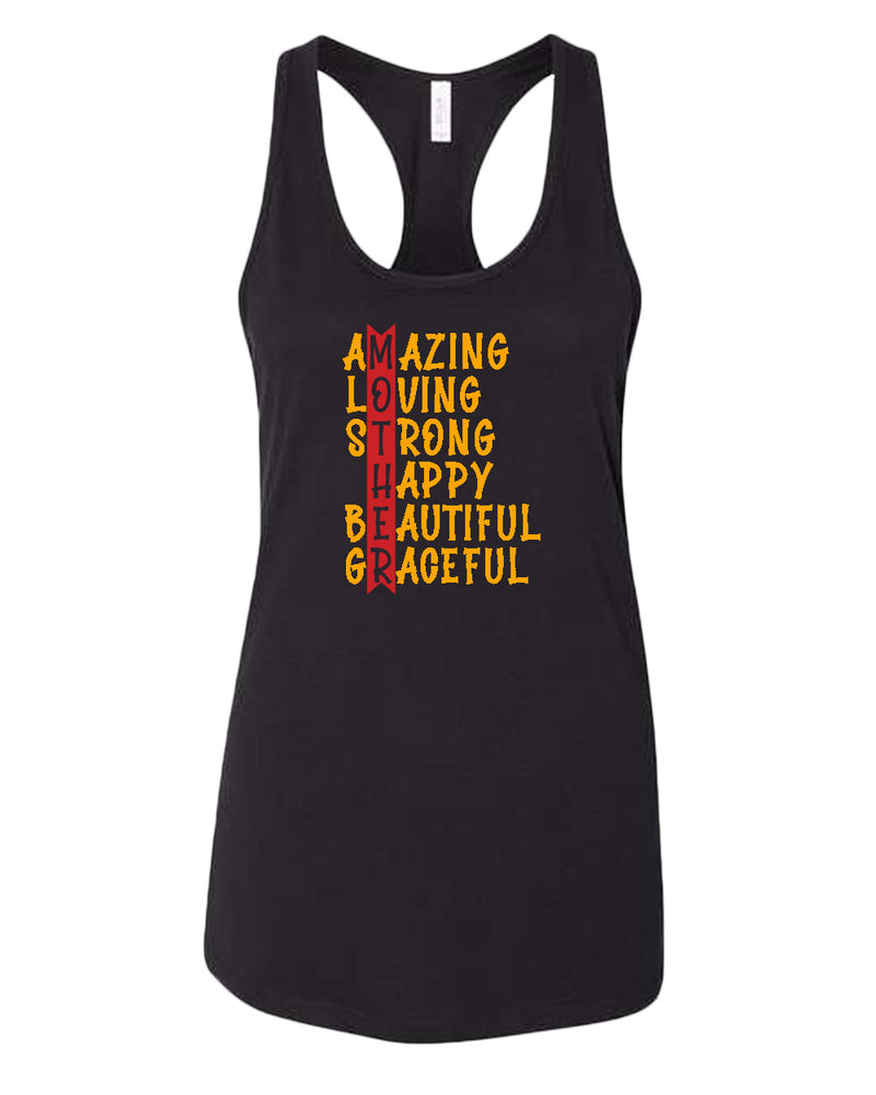Amazing, loving strong beautiful mom tank top - Fivestartees