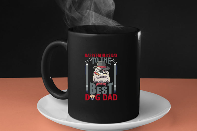 Happy father's day to the best dog dad Coffee Mug daddy dog Coffee Mug - Fivestartees