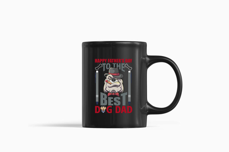 Happy father's day to the best dog dad Coffee Mug daddy dog Coffee Mug - Fivestartees