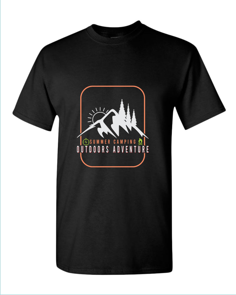 Summer camping t-shirt, outdoor adventure tees, summer t-shirt, beach party t-shirt - Fivestartees