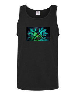 420 tank top, high quality leaf tank top - Fivestartees