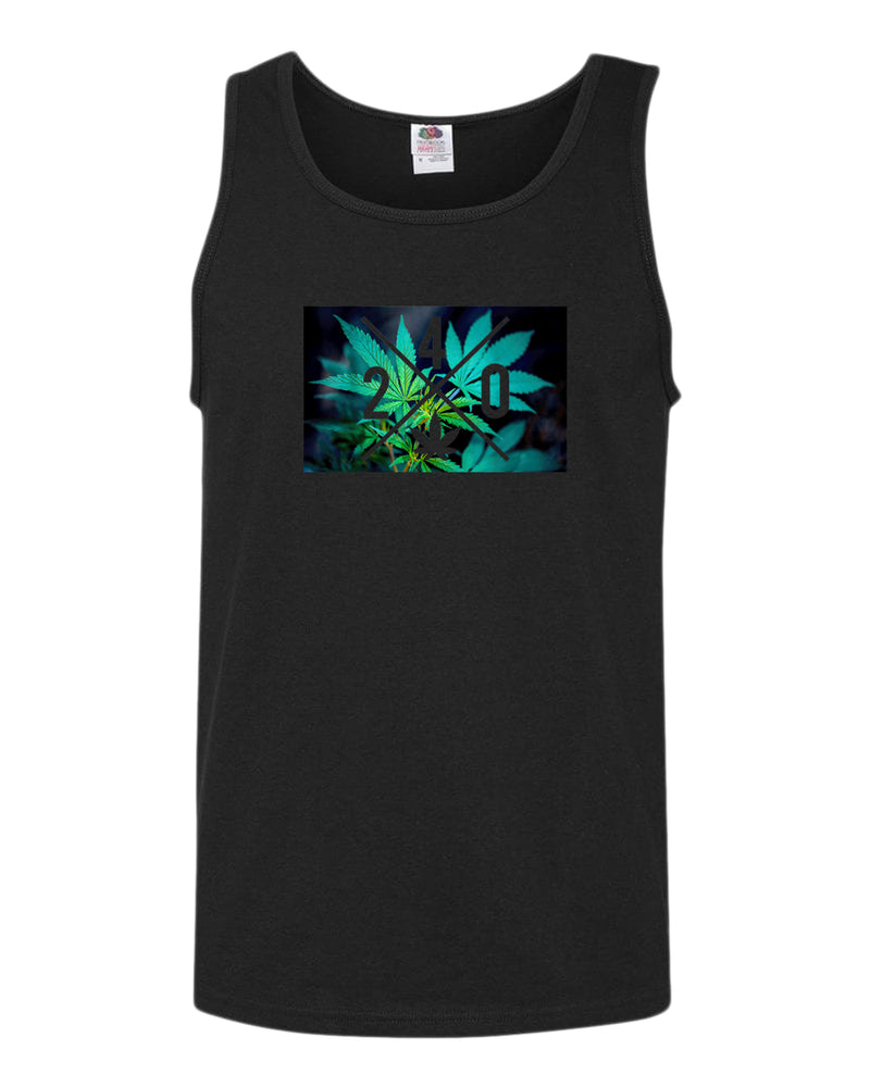 420 tank top, high quality leaf tank top - Fivestartees