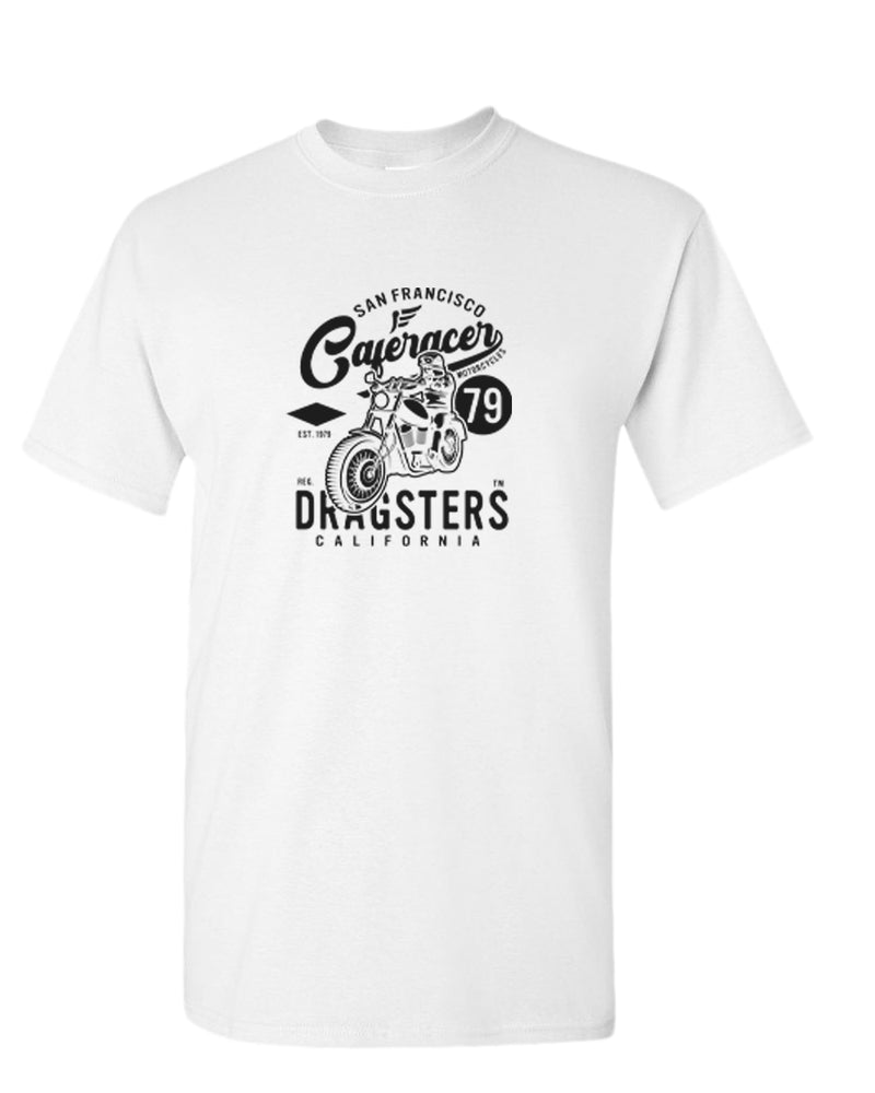 San francisco caferacer dragsters motorcycle t-shirt - Fivestartees