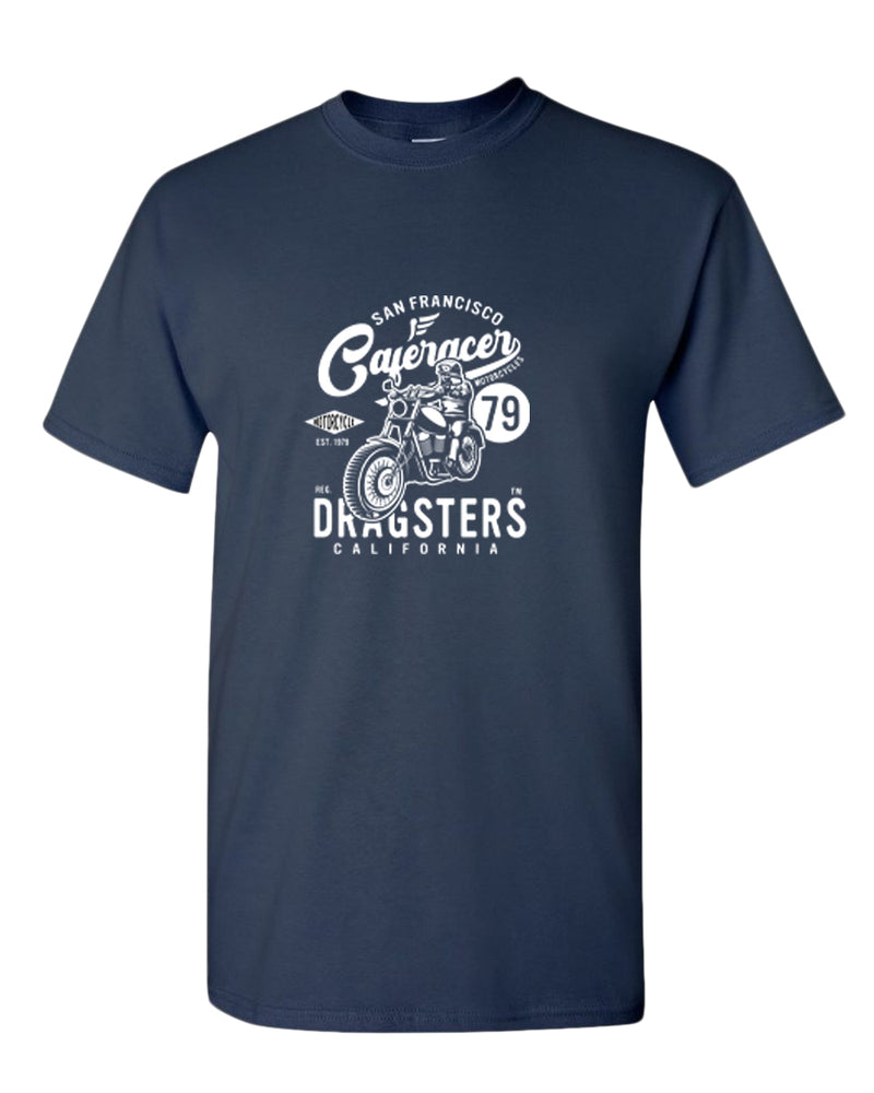 San francisco caferacer dragsters motorcycle t-shirt - Fivestartees