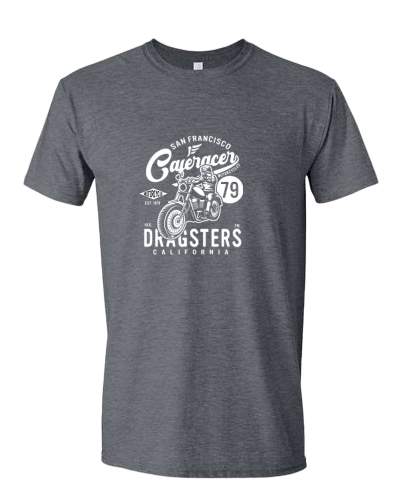 San francisco caferacer dragsters motorcycle t-shirt - Fivestartees