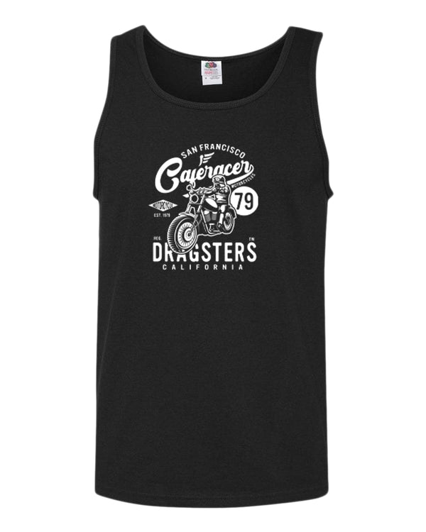 San francisco caferacer dragsters motorcycle tank top - Fivestartees