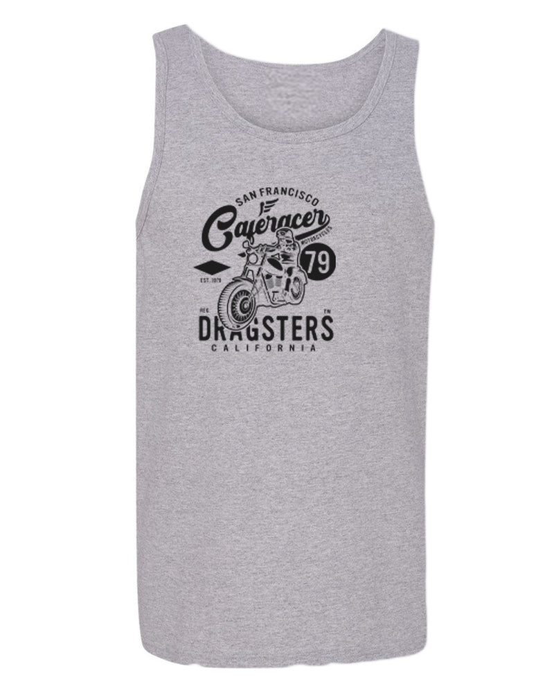 San francisco caferacer dragsters motorcycle tank top - Fivestartees