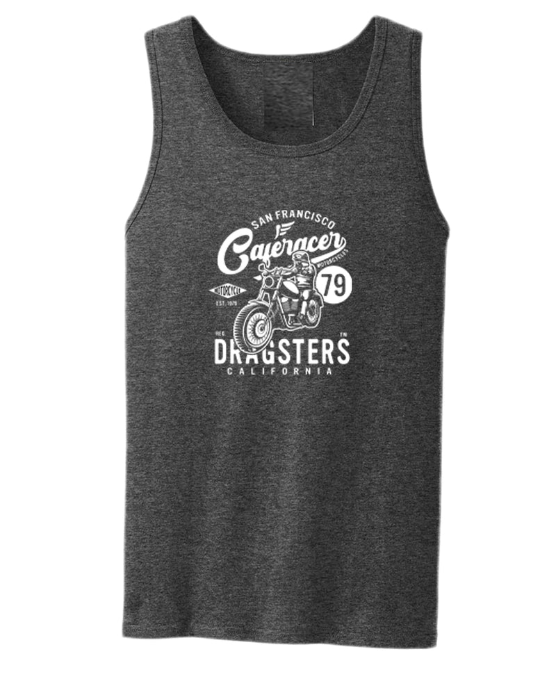 San francisco caferacer dragsters motorcycle tank top - Fivestartees
