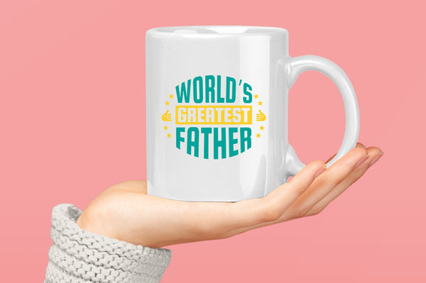 World's greatest father Coffee Mug 2, daddy gift Coffee Mugs - Fivestartees