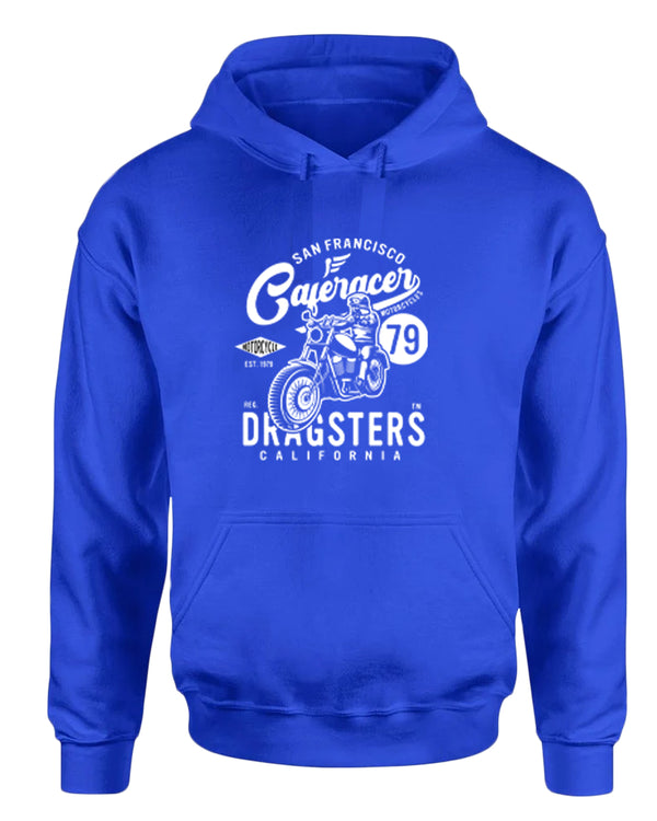 San francisco caferacer dragsters motorcycle hoodie - Fivestartees