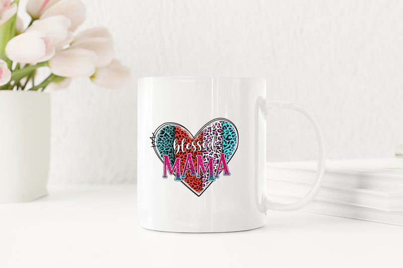 Blessed mama Coffee Mug - Fivestartees