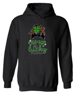 One Lucky mama hoodie women st patrick's day hoodie - Fivestartees