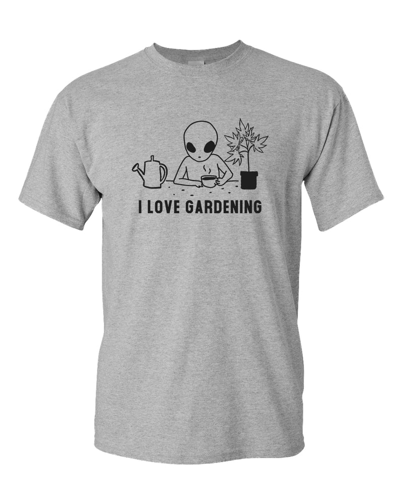 Funny alien garden t-shirt - Fivestartees