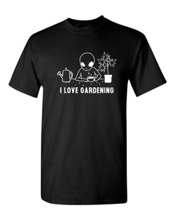 Funny alien garden t-shirt - Fivestartees