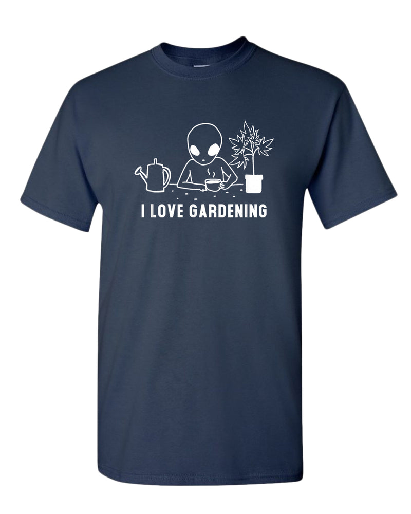 Funny alien garden t-shirt - Fivestartees