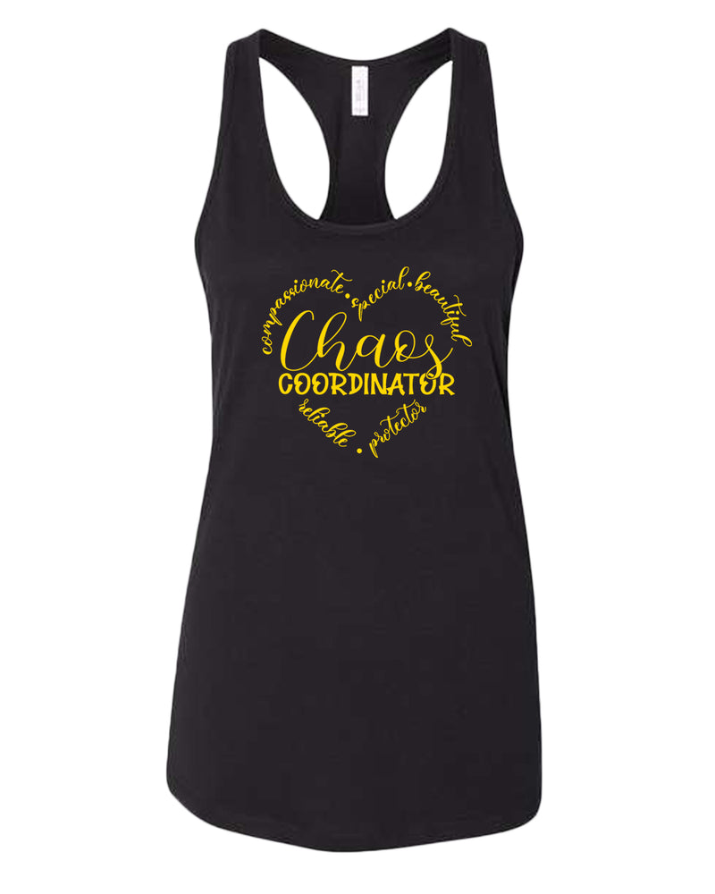 Compassionate special beautiful chaos coordinator women tank tops - Fivestartees
