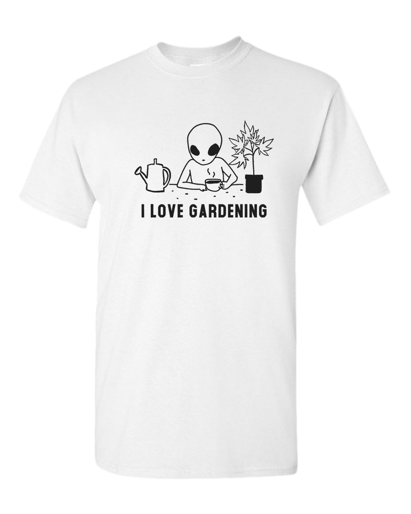 Funny alien garden t-shirt - Fivestartees