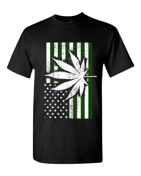 American flag leaf t-shirt - Fivestartees