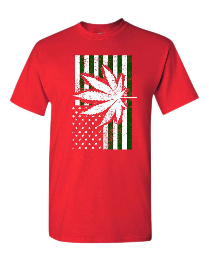 American flag leaf t-shirt - Fivestartees