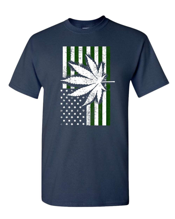 American flag leaf t-shirt - Fivestartees